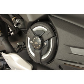 GILLES variklio apsauginis dangtelis Juodas/auksinis Yamaha T-Max 530/560