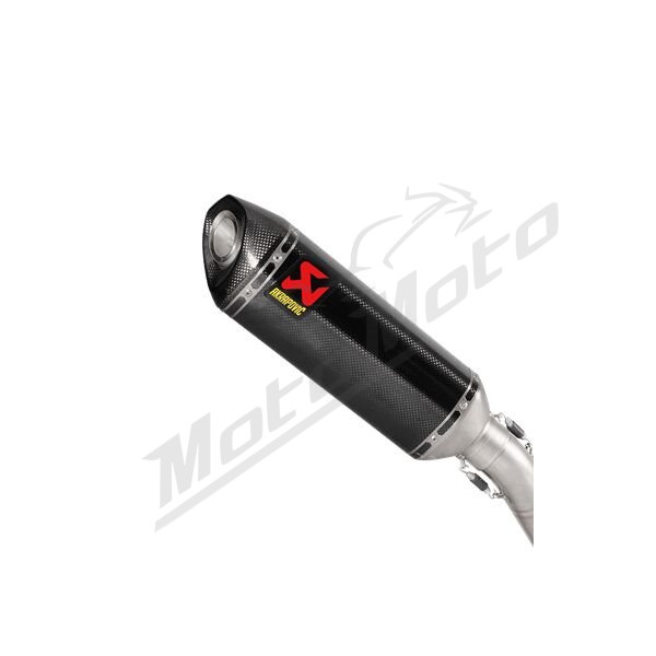 AKRAPOVIC Evolution Line Replacement Muffler Carbon Fiber Aprilia RSV4 1000RF-RR 15-19