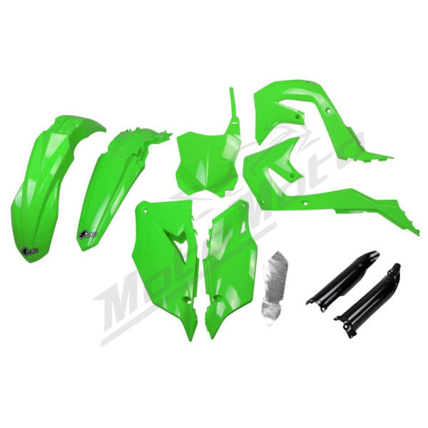 UFO Replacement Full Body Plastic Kit For Kawasaki KX / KXF 250-450cc 18-24