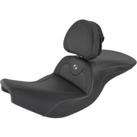 SADDLEMEN Roadsofa Carbon Fiber Seat With Backrest Indian Chief / Chieftain / Rodadmaster / Springfield 1810-1890 14-26