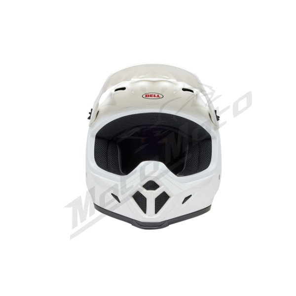BELL MX-9 Mips Solid Krosinis šalmas baltas 