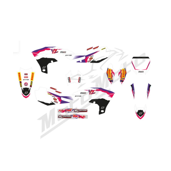 Blackbird Racing Replica Team Grafikos kompl. Yamaha YZ 250-450F 18-23
