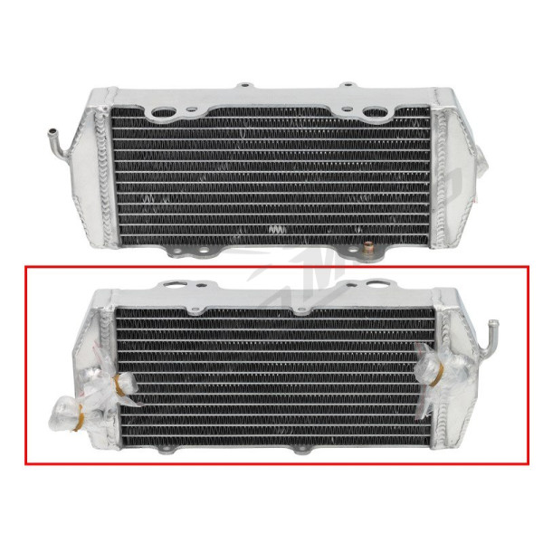 Psychic radiatorius sustiprintas standartinės talpos Dešinys KTM SX / EXC 400-525cc 00-05