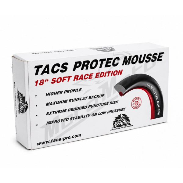 Tacs protec mousse protective insert under tubliss 18 inch rear soft race