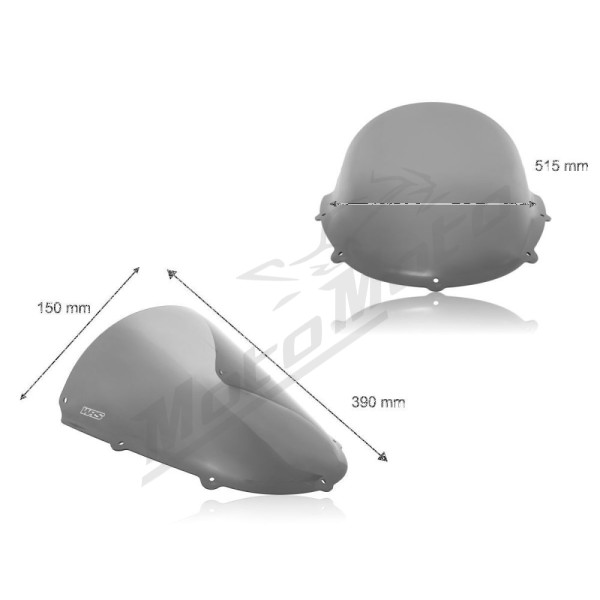 WRS Windscreen Race Dark Smoke Aprilia RS 125cc 98-05