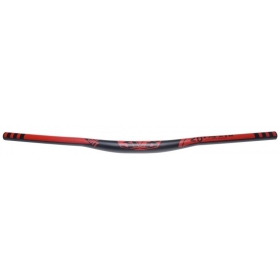 Universal Aluminium Handlebar Red Ø32mm 720mm MaxTuned