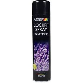 Salono Valiklis Pusiau Blizgus Levandų Kvapo MOTIP Cockpitspray Semi Gloss Lavender - 600ml