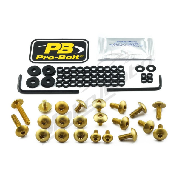 PRO BOLT Aluminium Fairing Bolt Kit for Kawasaki Z 900cc 18-24
