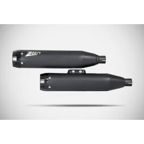 ZARD Overlapped Slip-Ons Muffler Aluminum / Stainless Steel Harley Davidson FLHC / FLHCS 1750-1868 18-24