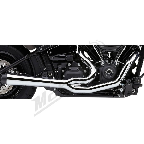 COBRA El Diablo 2:1 Exhaust System Harley Davidson FLFB / FLFBS / FLSTFI / FXBR / FXBRS 1750-1923cc 18-25