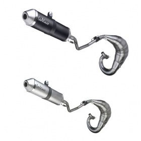 Exhaust LEOVINCE H.M. X-Fight SILVER / BLACK DERBI 50 2T