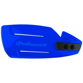 Polisport Hammer Handguards + Universal Plastic Mounting Kit Blue