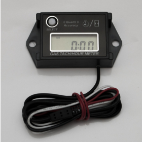 Promx inductive hour meter with tachometer