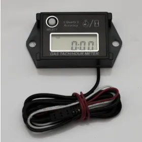 Promx inductive hour meter with tachometer
