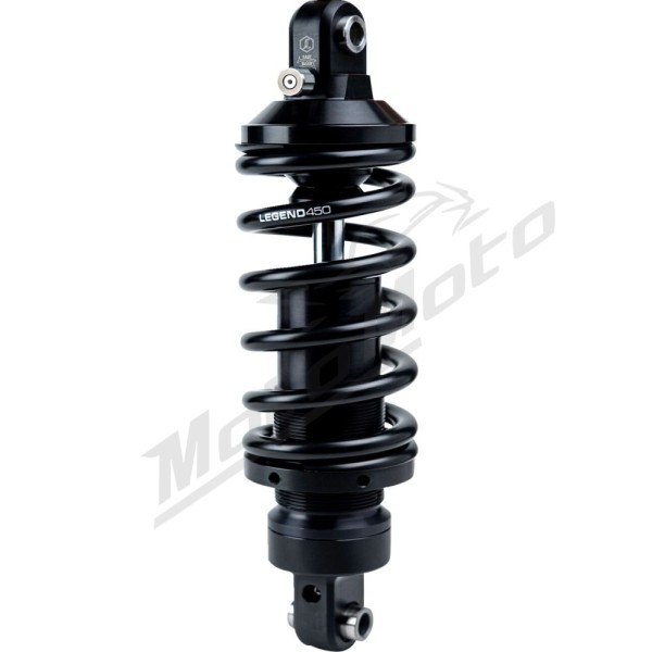 LEGEND SUSPENSION REVO-A  Adjustable M-Eight Softail Coil Suspension Harley Davidson FLDE / FLFB / FXBB / FXBR / FXST 1750/1923 18-24