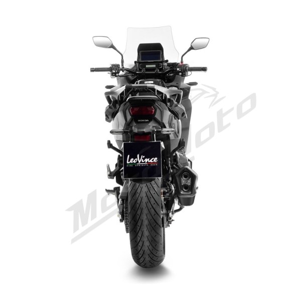 LEOVINCE LV-12 Black Edition Slip-On Muffler HONDA NT 1100 22-24