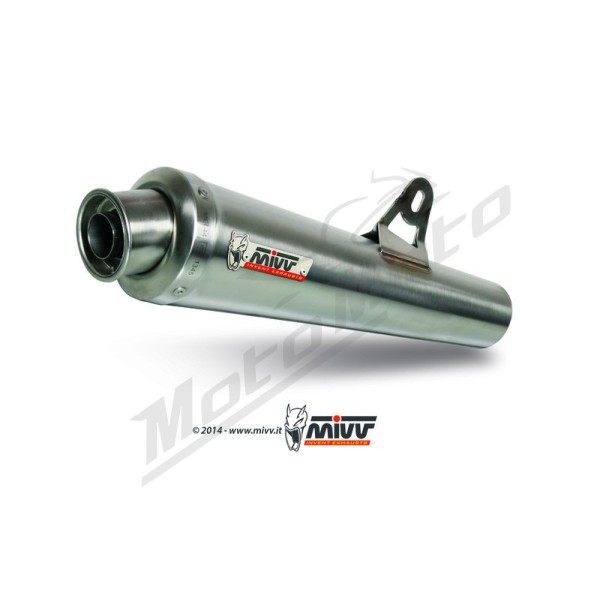 MIVV X-CONE Slip-On Muffler Kawasaki ER-6F / ER-6N / Versys 650cc 06-14