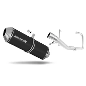 Yamaha YBR 125 2009-2018 Full Exhaust System OVR BLACK + dB killer