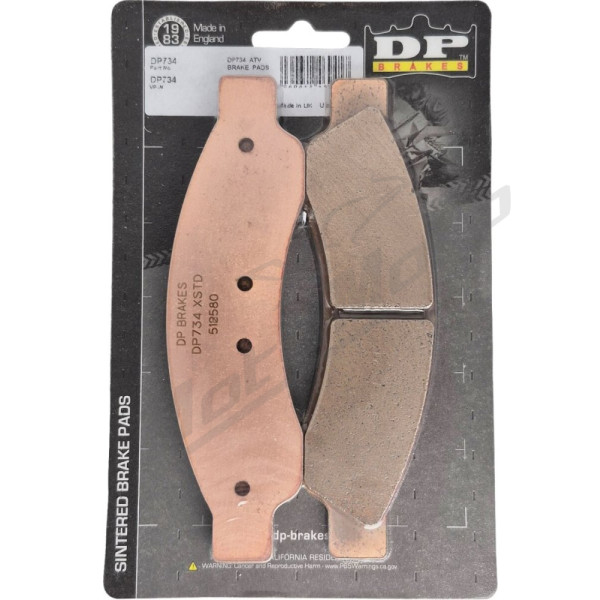 DP Brakes Metal Brake Pads CAN AM MAVERICK 999cc 24-26