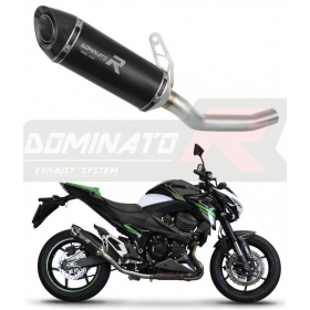Exhaust silencer Dominator HP8 BLACK Kawasaki Z800/ZR800 2013 - 2016