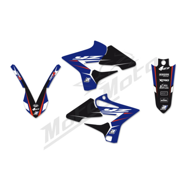 Blackbird rinkinys lipdukų Dream 4 Yamaha YZ 125-250cc 22-24