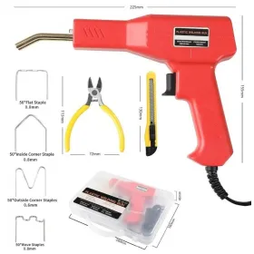 Plastic welding machine 50W with staples (200pcs) set