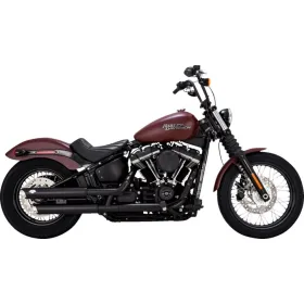 VANCE & HINES 3 colių "Twin Slash Slip-On" duslintuvai Harley Davidson FLDE / FLHC / FXBR / FXLRST 1750-1923cc 18-25