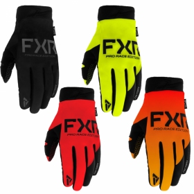 FXR Cold Cross Lite Motocross tekstilinės pirštinės
