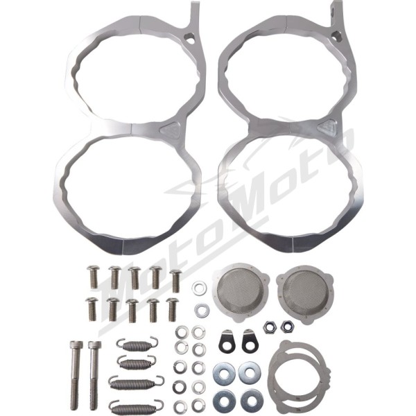 TRINITY RACING Stainless Steel Exhaust System TR-4161D-SS