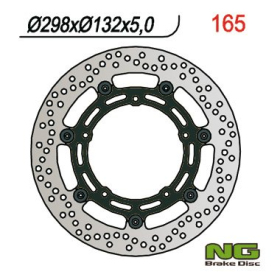 NG BRAKES Front Floating Brake Disc 298mm Yamaha FZ6 / MT / XJ6 600-890cc 03-22