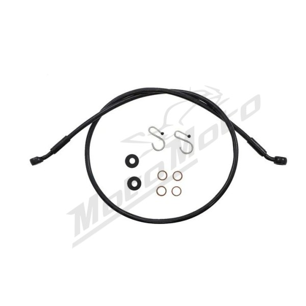 MAGNUM SHIELDING XR Brake Line Kit Black Indian Scout 1000/1133 15-24 99cm