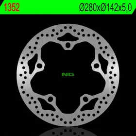 NG Rear Fixed Brake Disc 280x142x5mm Aprilia / Gilera 800-850cc 08-17
