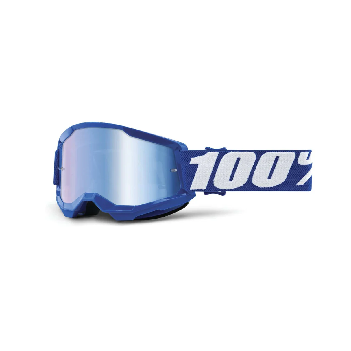 Vaikiški krosiniai 100% Strata 2 Junior akiniai (Veidrodinis stikliukas)