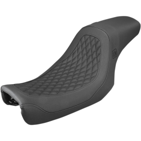 SADDLEMEN Speed Merchant Pro Series Seat Harley Davidson FLD / FXDB / FXDBA / FXDF / FXDWG 1450-1800 06-17