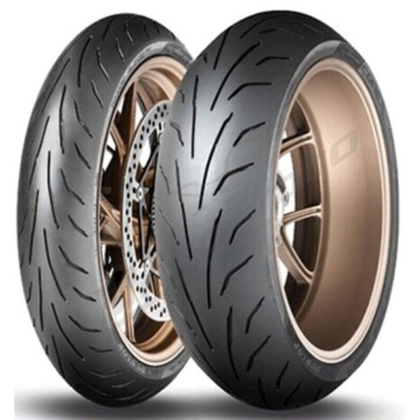 DUNLOP Qualifier Core Tire set TL 180/55 R17 + 120/70 R17