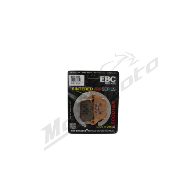 EBC SFA-HH Series Sindered Brake Pads SFA678HH YAMAHA YP 125-250R 14-16