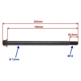 Stud M12 (length 190mm)