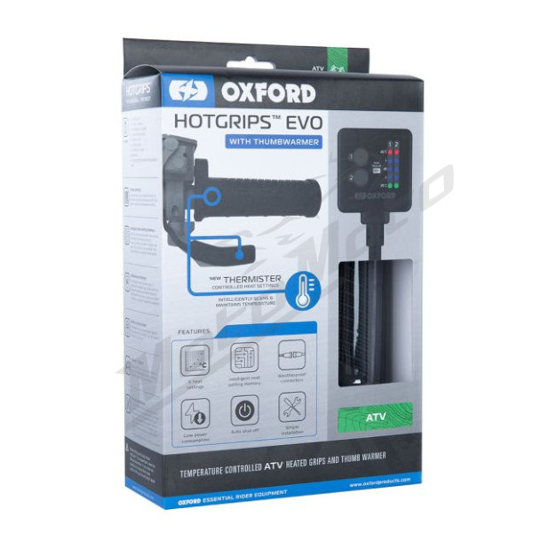 Oxford HotGrips EVO ATV & thumb warmer 22mm