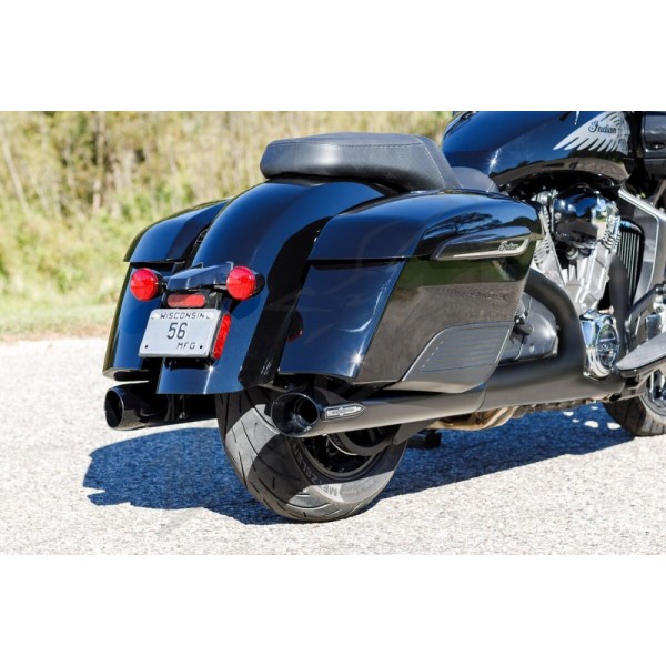 S&S CYCLE 4" Broadhead Slip-On Mufflers Indian Challenger / Chieftain 1768-1890cc 14-25