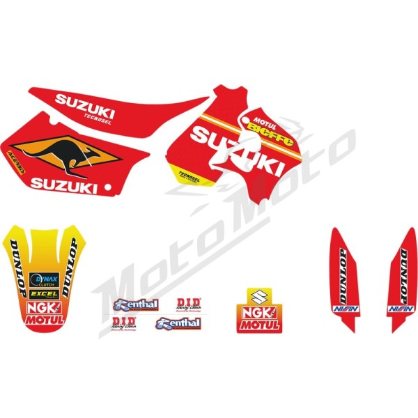 TECNOSEL Grafikos rinkinys Suzuki RM 125-250cc 96-98