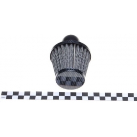 Sport air filter carbon Ø32-38 90°