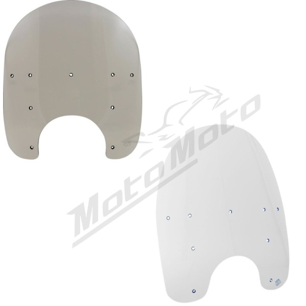 MEMPHIS SHADES HD Road King atsarginis priekinis plastikas skaidrus 43x58,5cm Harley Davidson FLHR / FLHRCI / FLHRI / FLHRS / FLHRSI / FLHRXS / 1340-1868 94-24