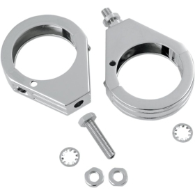 DRAG SPECIALTIES Turn Signal Fork Clamps 49 mm