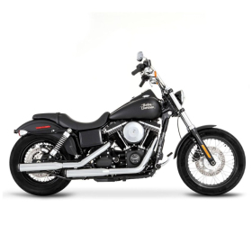 RINEHART RACING 500-0200 3  Muffler Slip-On Duals for Harley Davidson FLSTC / FLSTSE / FLSTSE2 / FXCW / FXSB 1584-1800cc 07-17
