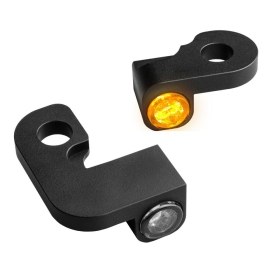 HEINZ BIKES NANO Series Handlebar Turn Signals Harley Davidson XL / XLH 883 90-03