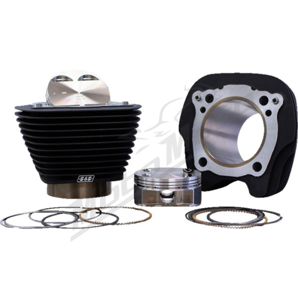 S&S CYCLE Big Bore Cylinder Kit Harley Davidson FLDE / FLFB / FLFBS / FLH 1750-1977cc 17-25