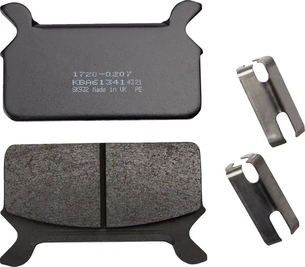 DRAG SPECIALTIES Organic Brake Pads Harley Davidson FLHR / FLHRCI / FLHRI / FLHS / FLHT / FLHTC / FLHTCI / FLHTCU 1340-1450cc 86-99