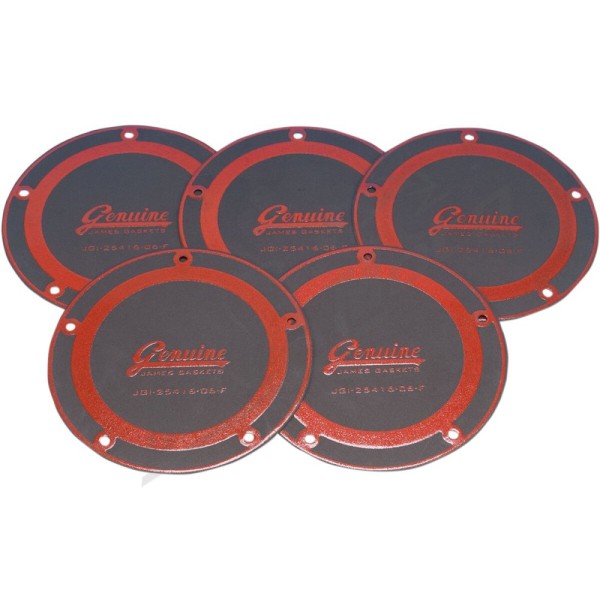 JAMES GASKET Derby/Inspection Cover Gaskets Harley Davidson 1450-1800cc 2006-2017 5pcs