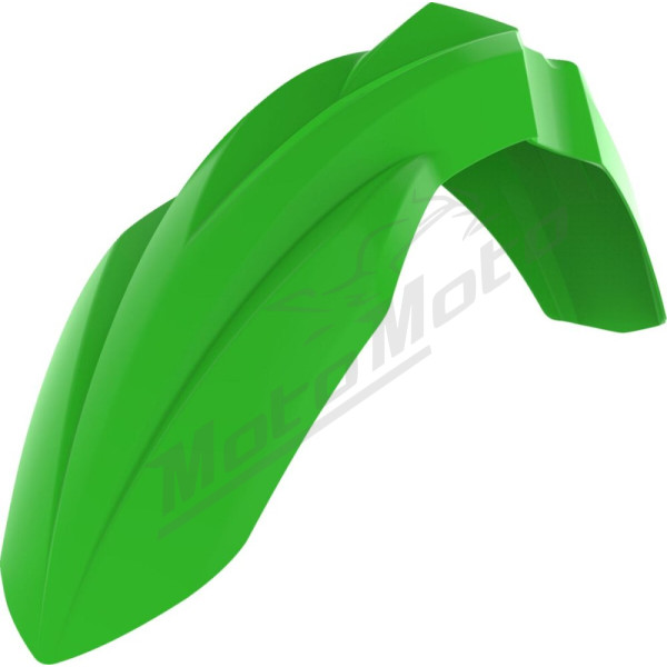 POLISPORT Front Fender Green Kawasaki KX 250-450F 16-20