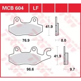 TRW All Round Sintered Metal Brake Pads Cagiva / Daelim / MZ / Suzuki / Triumph / Voxan / Yamaha 125-1200cc 90-20